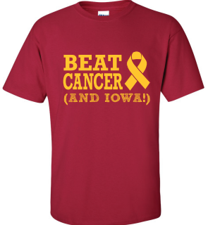 Beat Cancer (and Iowa) T-Shirt
