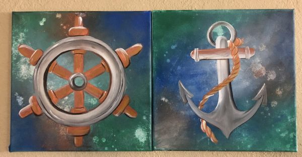 Couples Painting Class Glitz and Glam Cedar Rapids