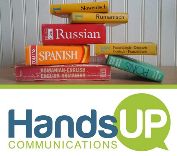 Written Translation Services in Cedar Rapids Iowa by Hands Up Communications