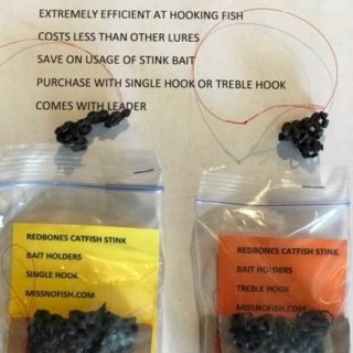 Catfish Stink Bait Holders that Really Work by Miss No Fish