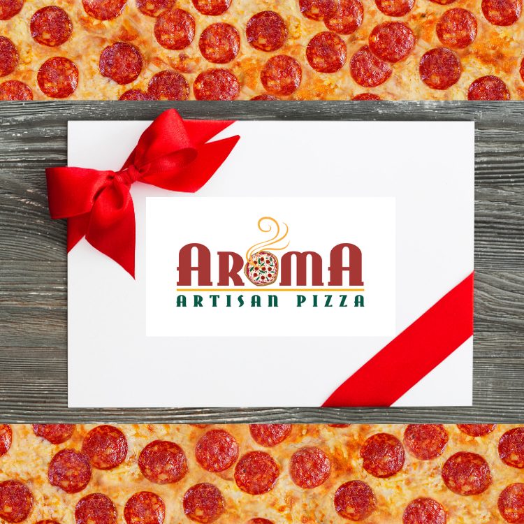 Aroma Pizza Gift Card – Cedar Rapids, Iowa – Shop Where I Live